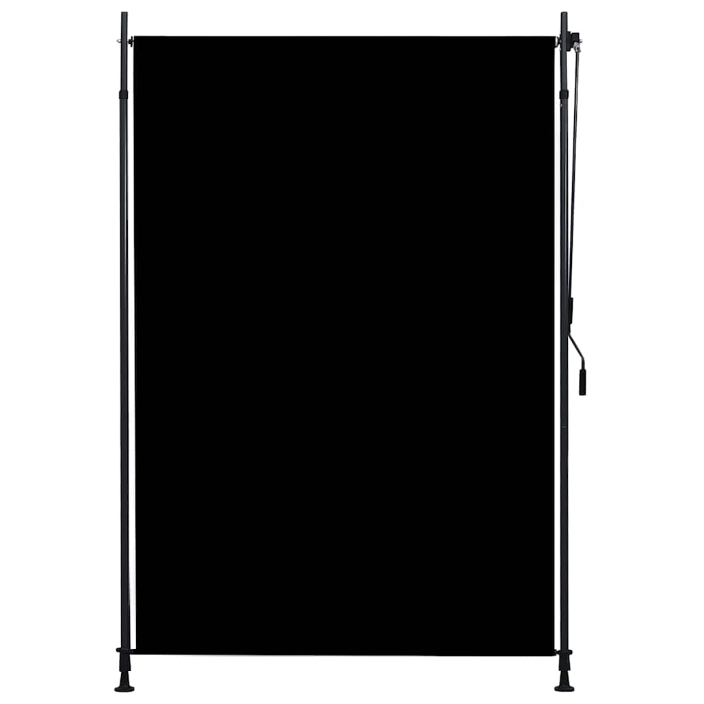 Vidaxl Roller Blind per antracite da 150x270 cm all'esterno