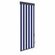 VidaXL roller blind for outside 60x250 cm blue and white