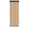 Vidaxl Roller Blind para afuera de 60x250 cm amarillo y azul