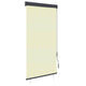 Estor enrollable de exterior vidaxxl 100x250 cm crema
