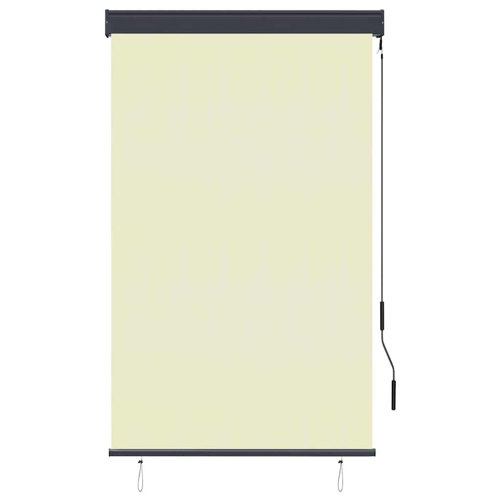 Estor enrollable de exterior vidaxxl 100x250 cm crema