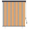 Tenda a rullo da esterno Vidaxxl 140x250 cm gialla e blu