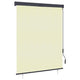 Estor enrollable de exterior Vidaxxl 140x250 cm crema