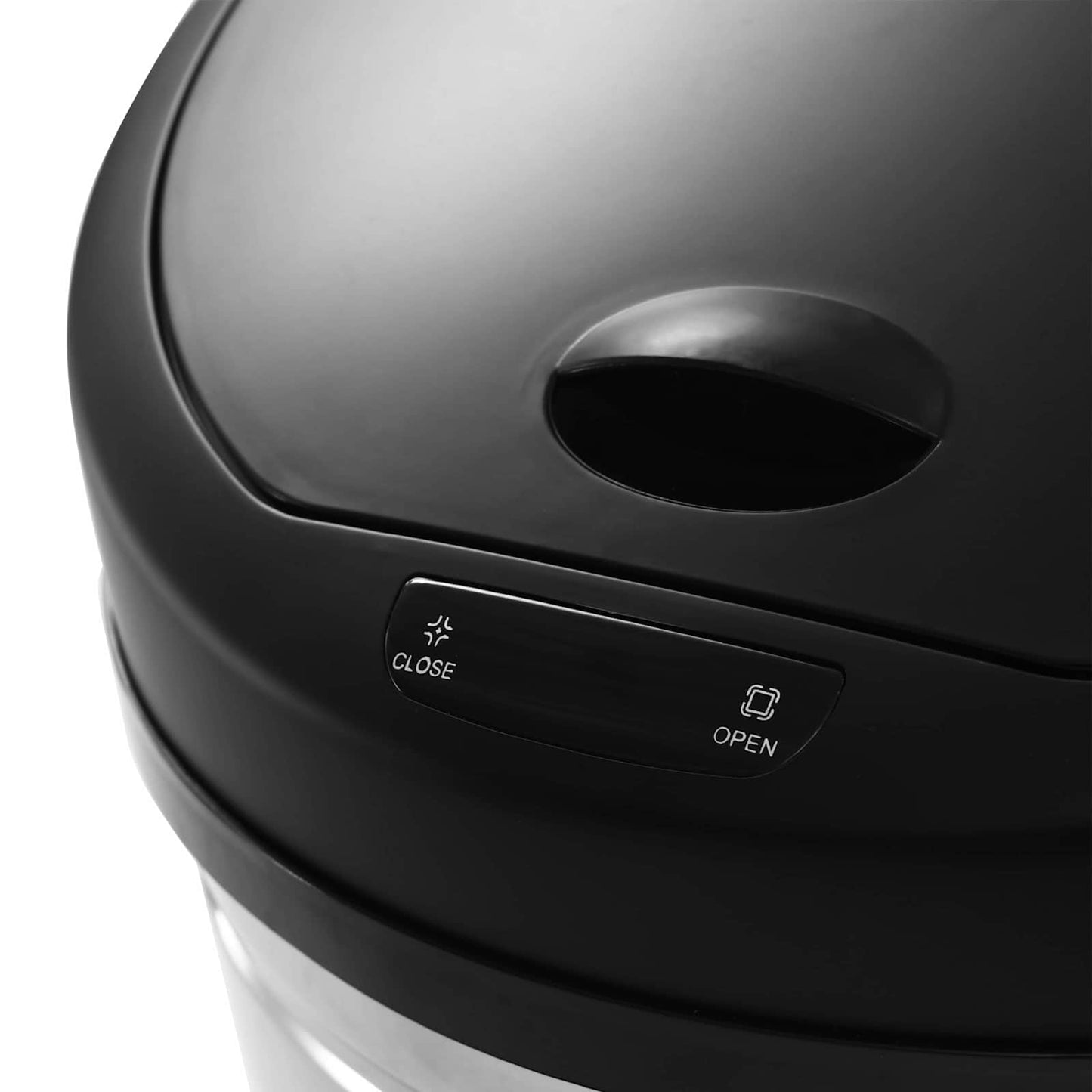 Cestini gettacarte Vidaxl in acciaio inox nero