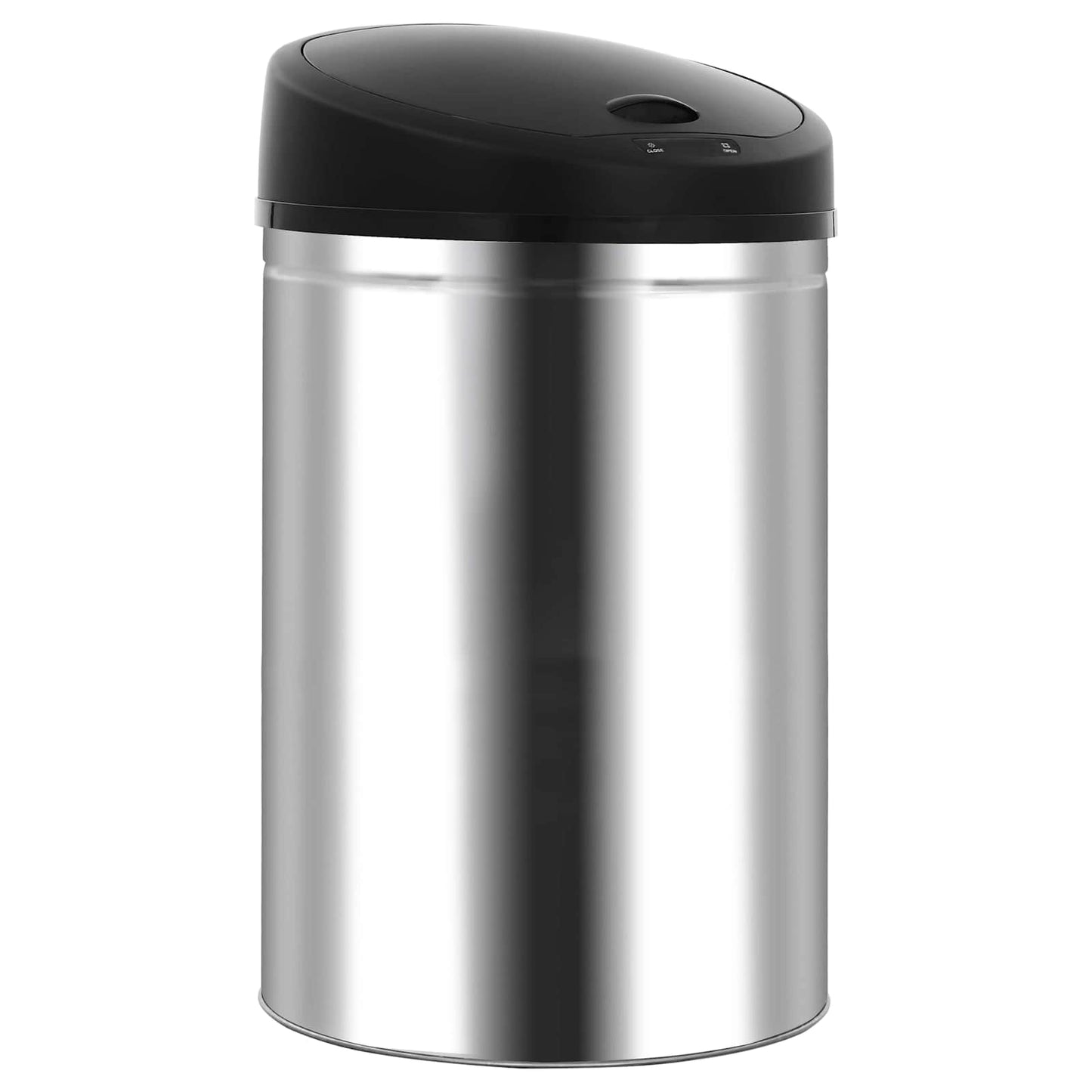 Cestini gettacarte Vidaxl in acciaio inox nero