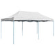 Vidaxl partytent inklapbaar 3x6 m staal wit