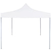 Vidaxl PartyTent Piegabile professionalmente 2x2 m bianco in acciaio