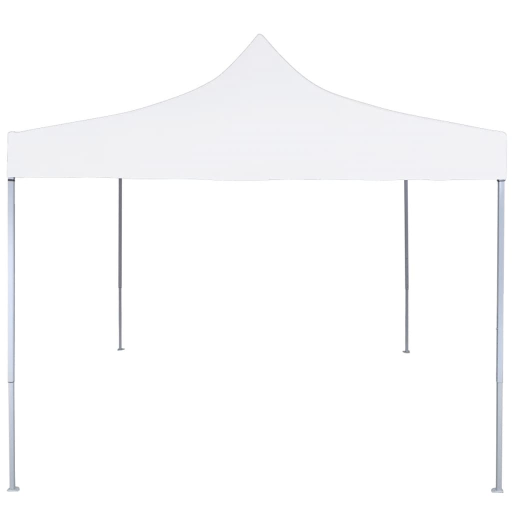 Vidaxl partytent professioneel inklapbaar 2x2 m staal wit