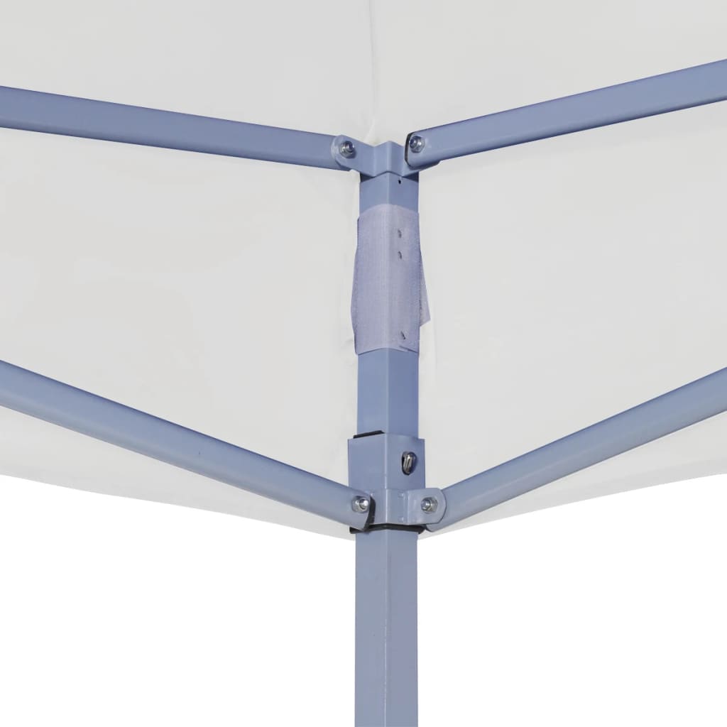 Vidaxl partytent professioneel inklapbaar 2x2 m staal wit