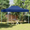 Vidaxl PartyTent pieghevole 3x4 m in acciaio blu