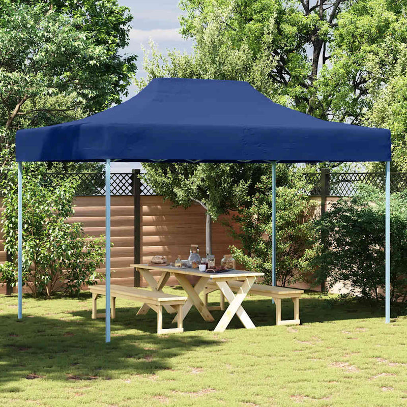 Vidaxl PartyTent pieghevole 3x4 m in acciaio blu