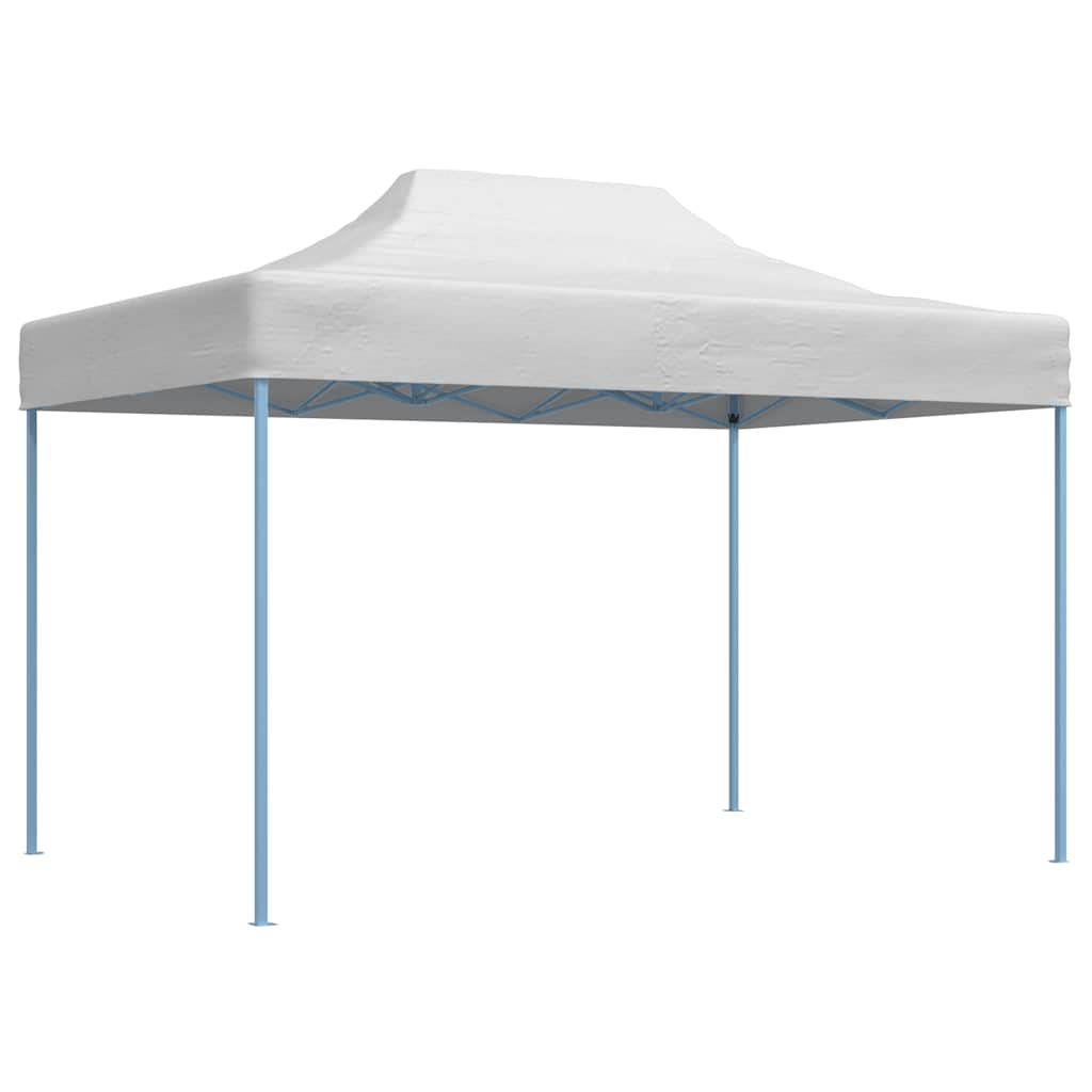 Vidaxl partytent inklapbaar 280x410x315 cm staal wit
