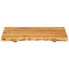 Vidaxl Washbasin Tabella 58x52x2.5 cm Acacia solido