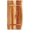 Vidaxl Washbasin Blad 100x52x2.5 cm Acacia solido