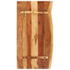 Vidaxl Washbasin Blade 100x52x3,8 cm Acacia solido