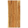 Foglio di lavandino Vidaxl 114x52x4 cm acacia solido