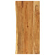 Vidaxl Washbasin Sheet 140x52x2.5 cm Acacia Solid Legno