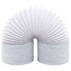 Tubo di estrattore Vidaxl 6 m 12,5 cm PVC