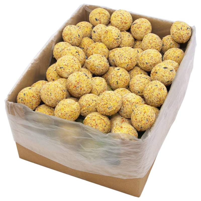 Vidaxl bolas de grasa para pájaros 200 st 90 g