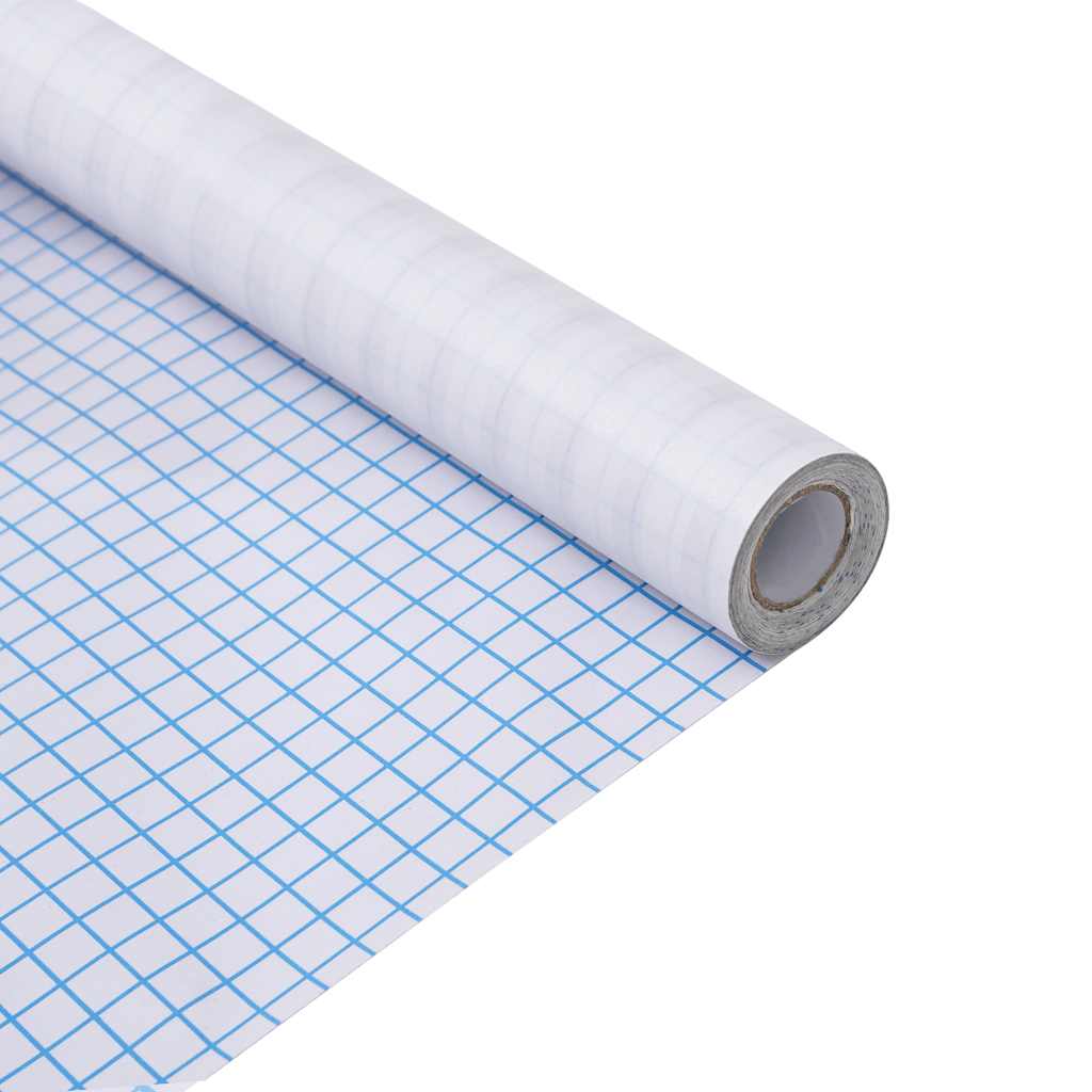 Vidaxl raamfolie strepenpatroon mat 0,9x50 m pvc