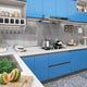 Vidaxl mobili olio autodesivi 500x90 cm pvc azure blu