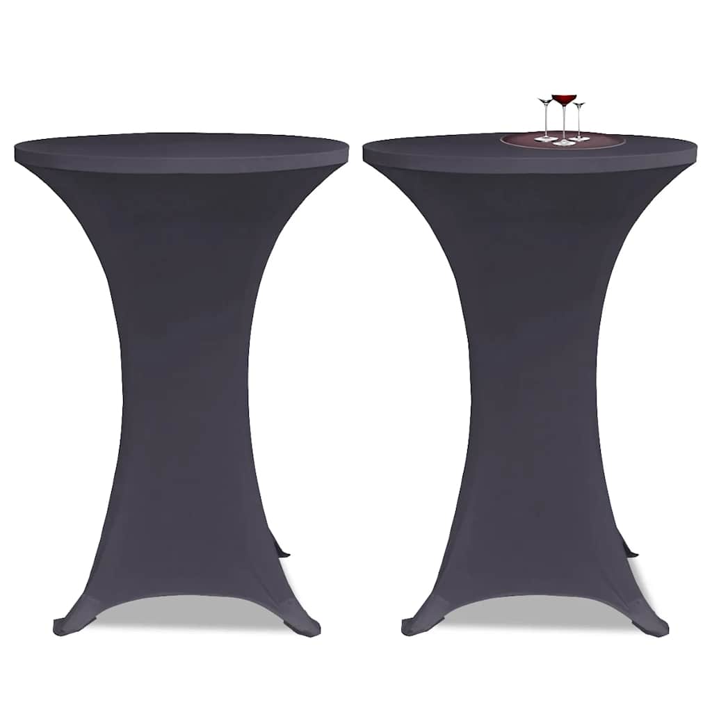 Vidaxl Table Cover Attreging 4 St 80 cm Antracite