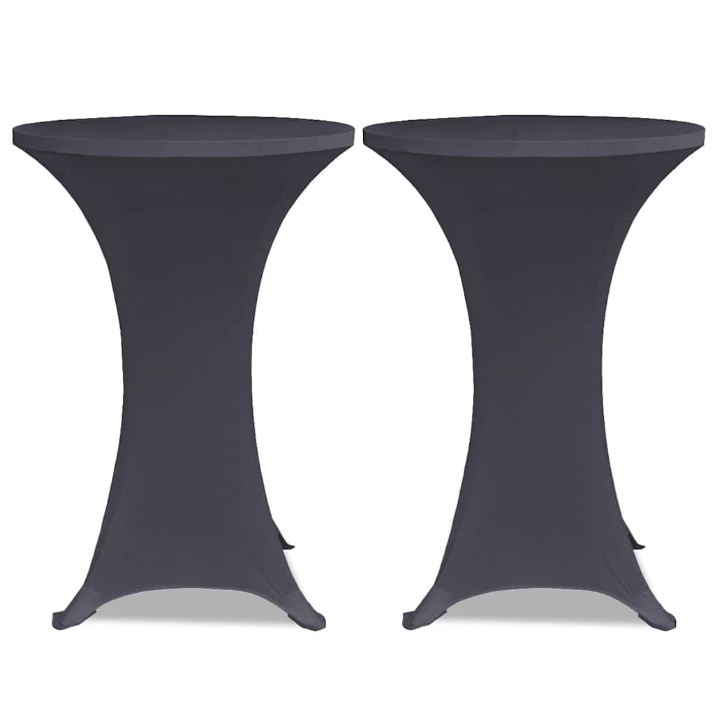Vidaxl Table Cover Attreging 4 St 80 cm Antracite