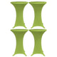 Vidaxl Cover tavolo Allunga 4 ST 80 cm Verde