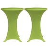 Vidaxl tafelhoes stretch 4 st 80 cm groen