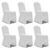 Vidaxl stoelhoezen stretch 12 st wit