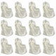 VidaXL chair cover for wedding 12 st crème
