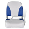 Vidaxl Sillas de botes 2 PC STOCKING PARTA 41X36X48 CM AZUL WHITE