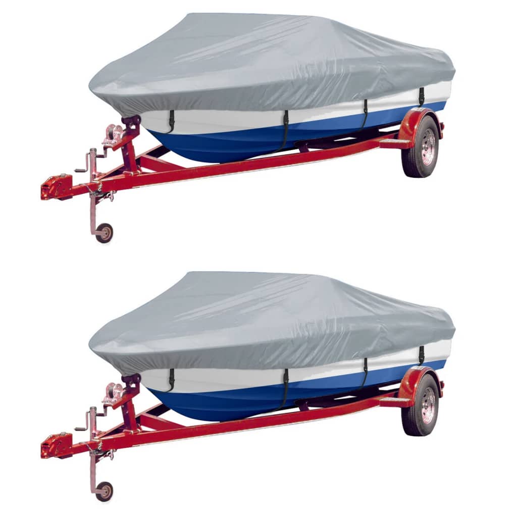 Vidaxl boothoezen 2 st 488-564x239 cm grijs