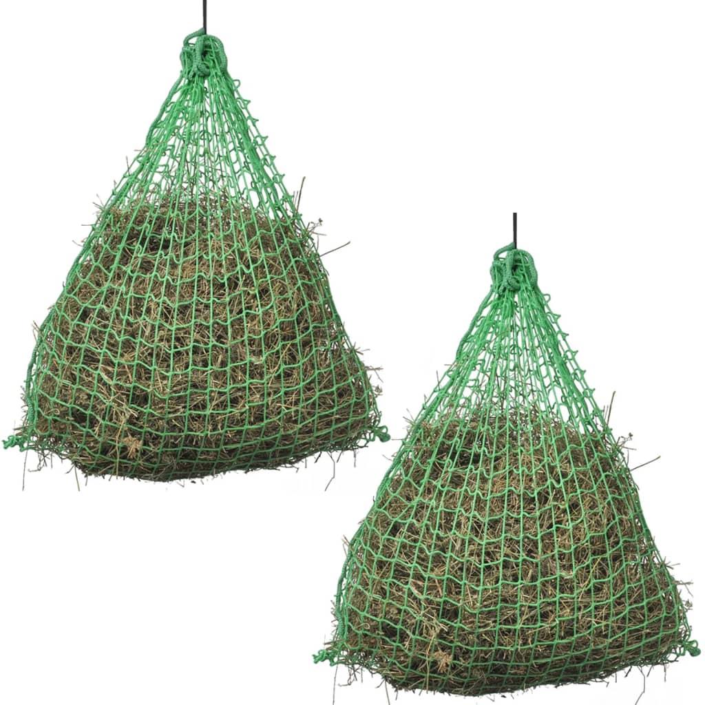 Vidaxl hooinetten 4 st rond 0,75x0,5 m pp