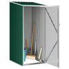 Vidaxl tuinschuur 87x98x159 cm gegalvaniseerd staal groen
