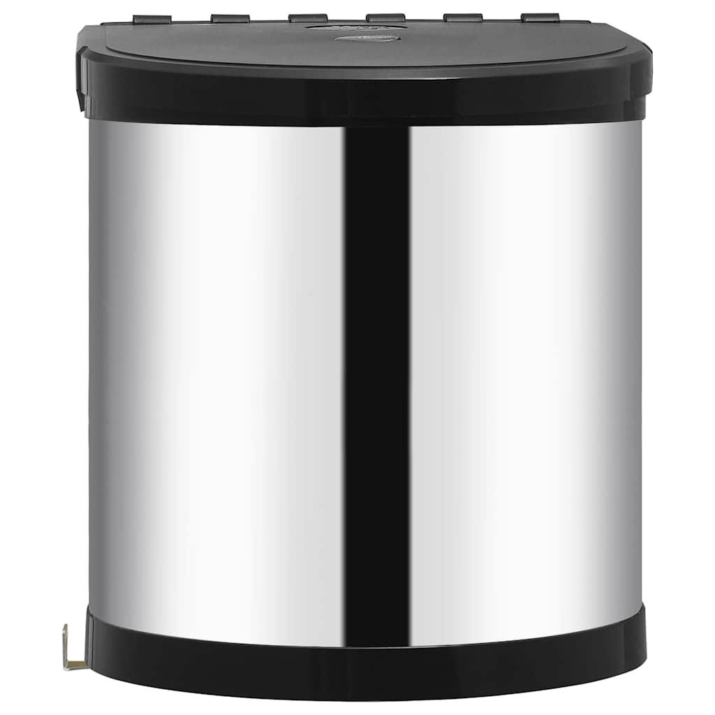 Código lleno de cocina Vidaxl Enredo 12 L de acero inoxidable