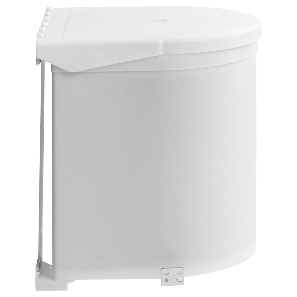 Vidaxl Kitchen Defilly Bin Build -in 8 l Plastic