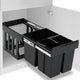 Vidaxl bin integrato incorporato extrazing-close 48 l