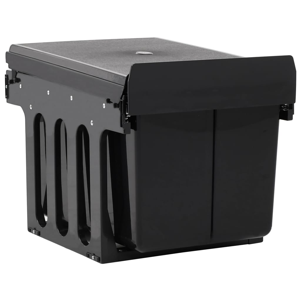 Vidaxl bin integrato incorporato extrazing-close 48 l