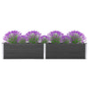 VidaXL Plantenbak verhoogd 300x50x54 cm HKC grijs