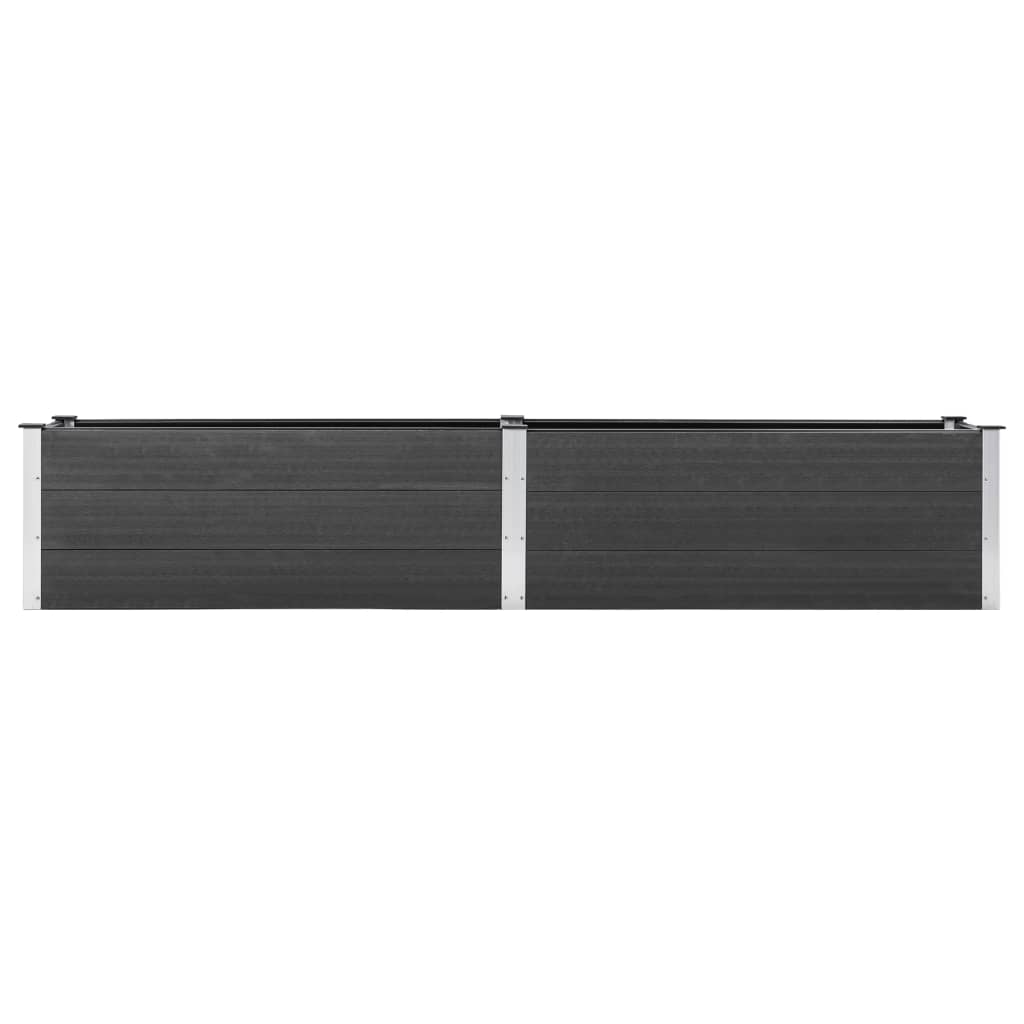 VidaXL Plantenbak verhoogd 300x50x54 cm HKC grijs