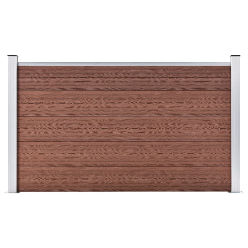 Valla VidaXL 180x105 cm HKC Marrón