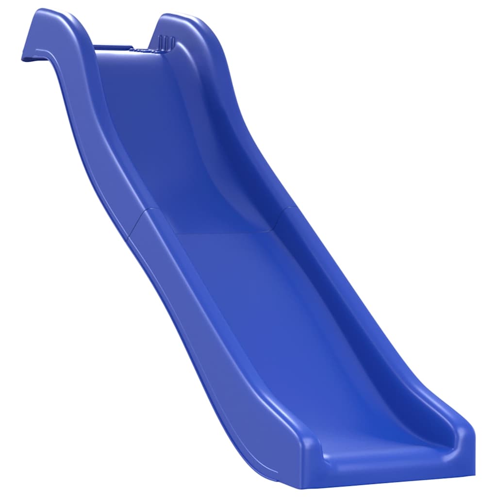 Vidaxl glijbaan 175x38x23 cm polypropeen blauw