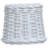 Vidaxl lampenkap 25x17 cm wicker wit