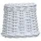 Vidaxl lampenkap 25x17 cm wicker wit