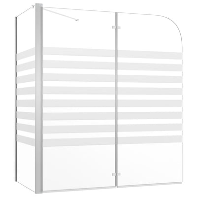 VIDAXL BACK MOLti a strisce 120x68x130 cm vetro temprato