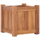 Jardinera vidaXL elevada teca maciza 30x30x30 cm