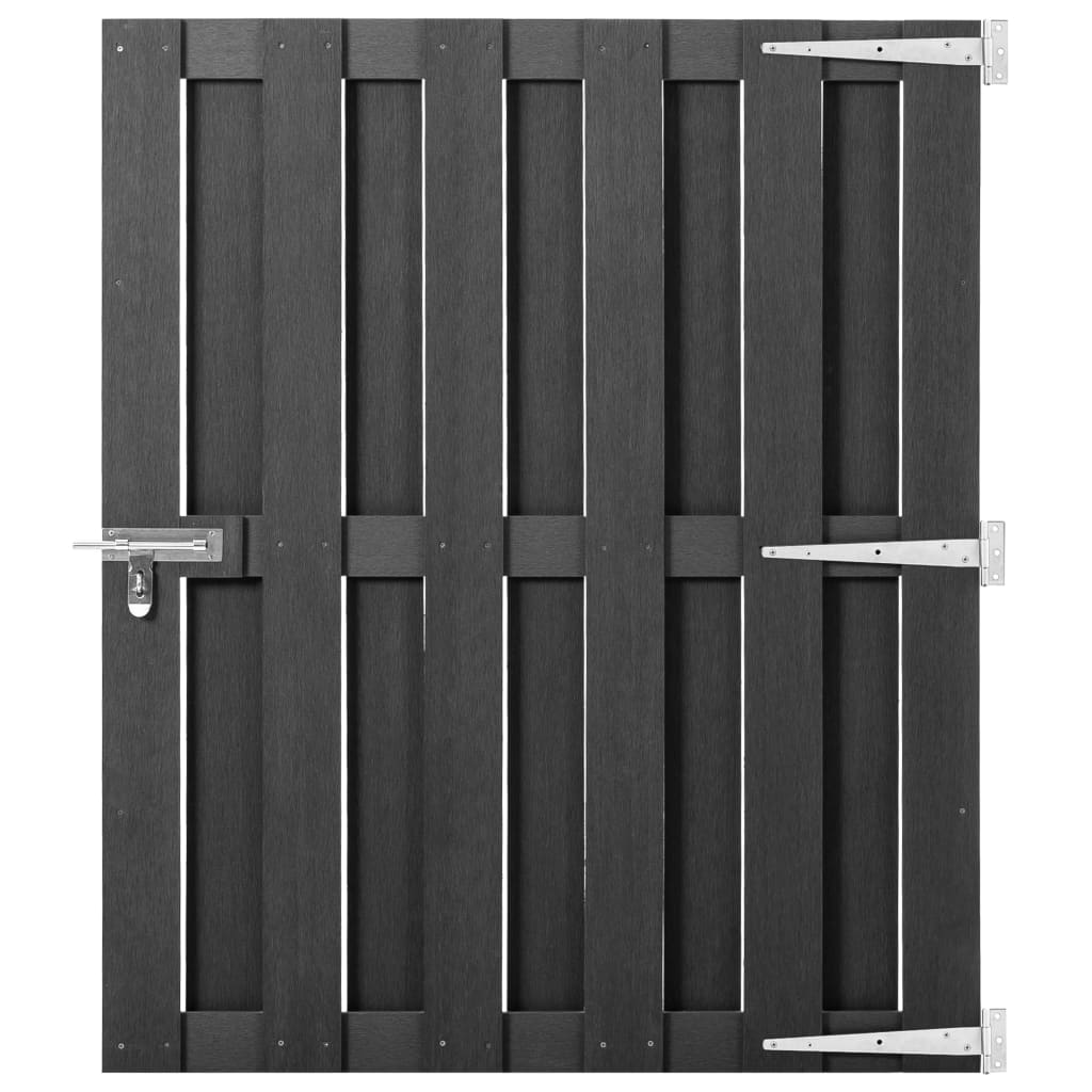 Cancello Vidaxxl 100x120 cm hkc grigio