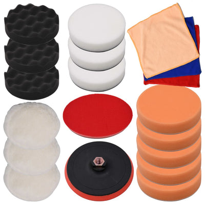 Set di tamponi per lucidatura Vidaxx da 18 pezzi 150 mm