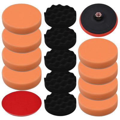 Set di tamponi per lucidatura Vidaxx da 14 pezzi 150 mm